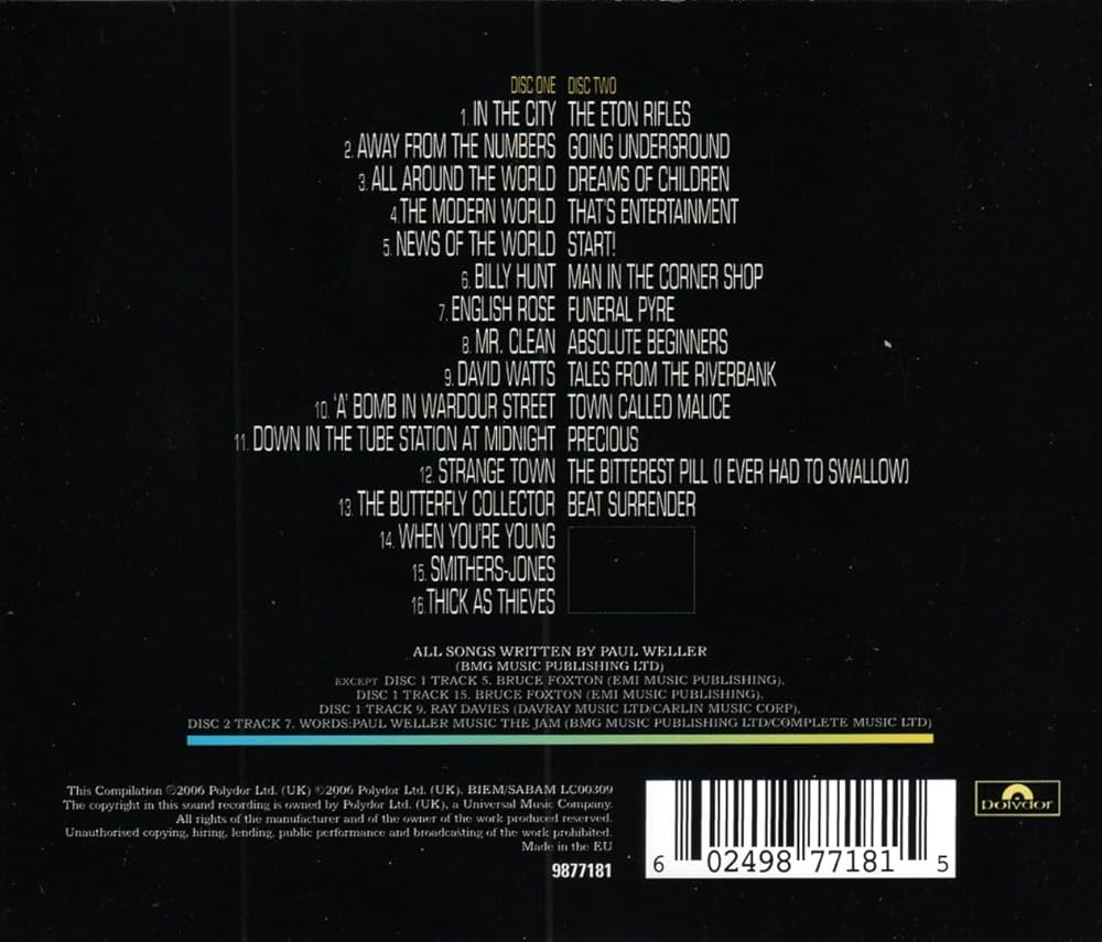 The Jam SNAP! スナップ・ザ・ジャム・ベスト!! スナップ~ベスト[CD] - ザ・ジャム - UNIVERSAL MUSIC JAPAN